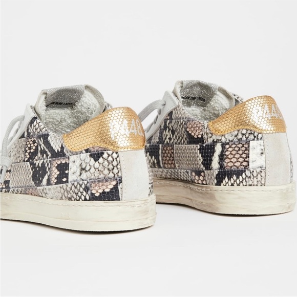 P448 Picasso Women’s Sneakers Reptile Python - Picture 14 of 16